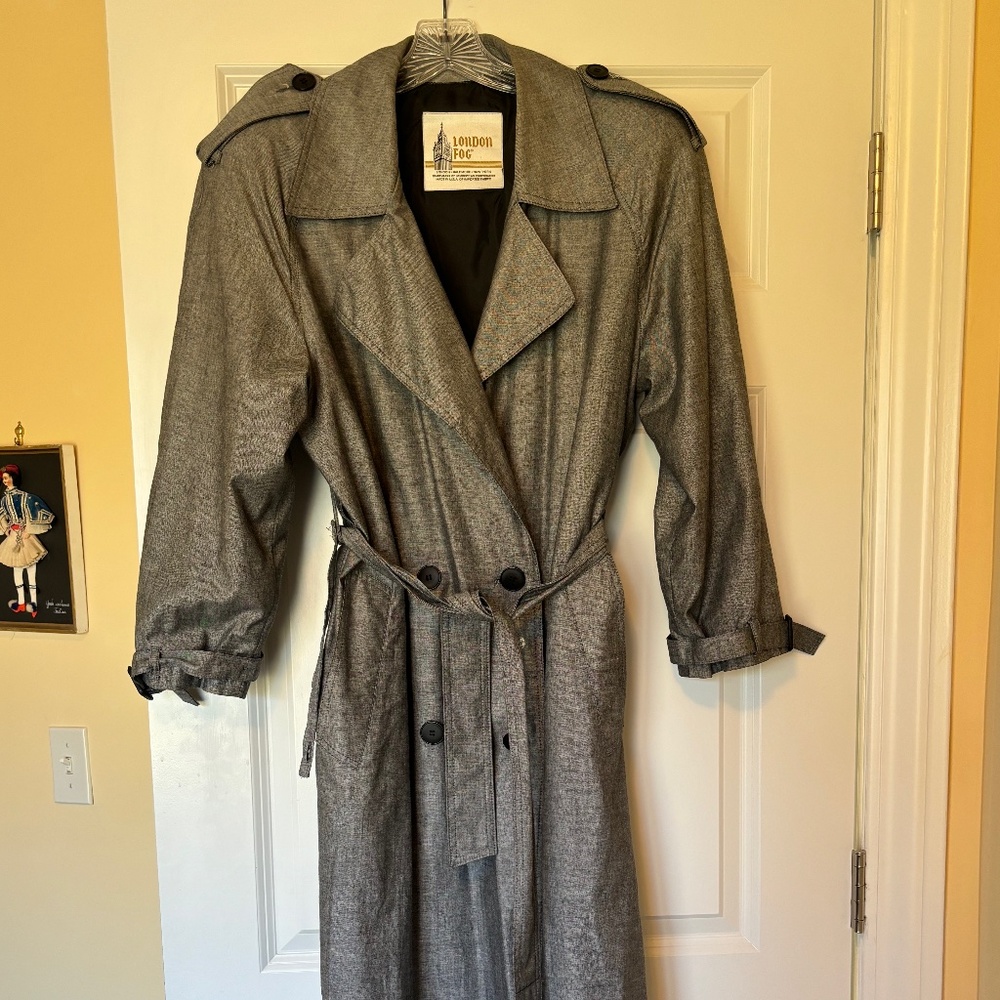 London Fog trench coat